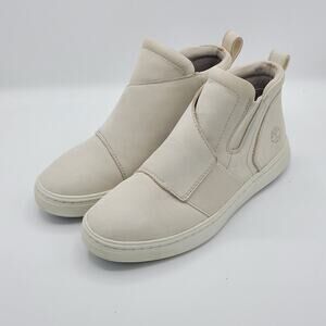 Timberland Londyn Chelsea Boots beige women's size 7 suede